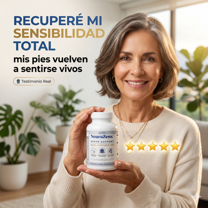 Neurazenx — Apoyo Nervioso Avanzado · Fórmula 20-en-1 con ALA 1200mg · Para Neuropatía, Hormigueo y Pérdida de Sensibilidad